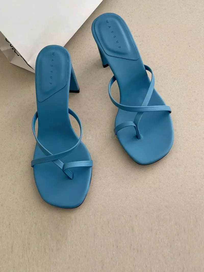 Cooing - Korean Women Fashion - #thatsdarling - w2026 Flip-Flops Heel - 4