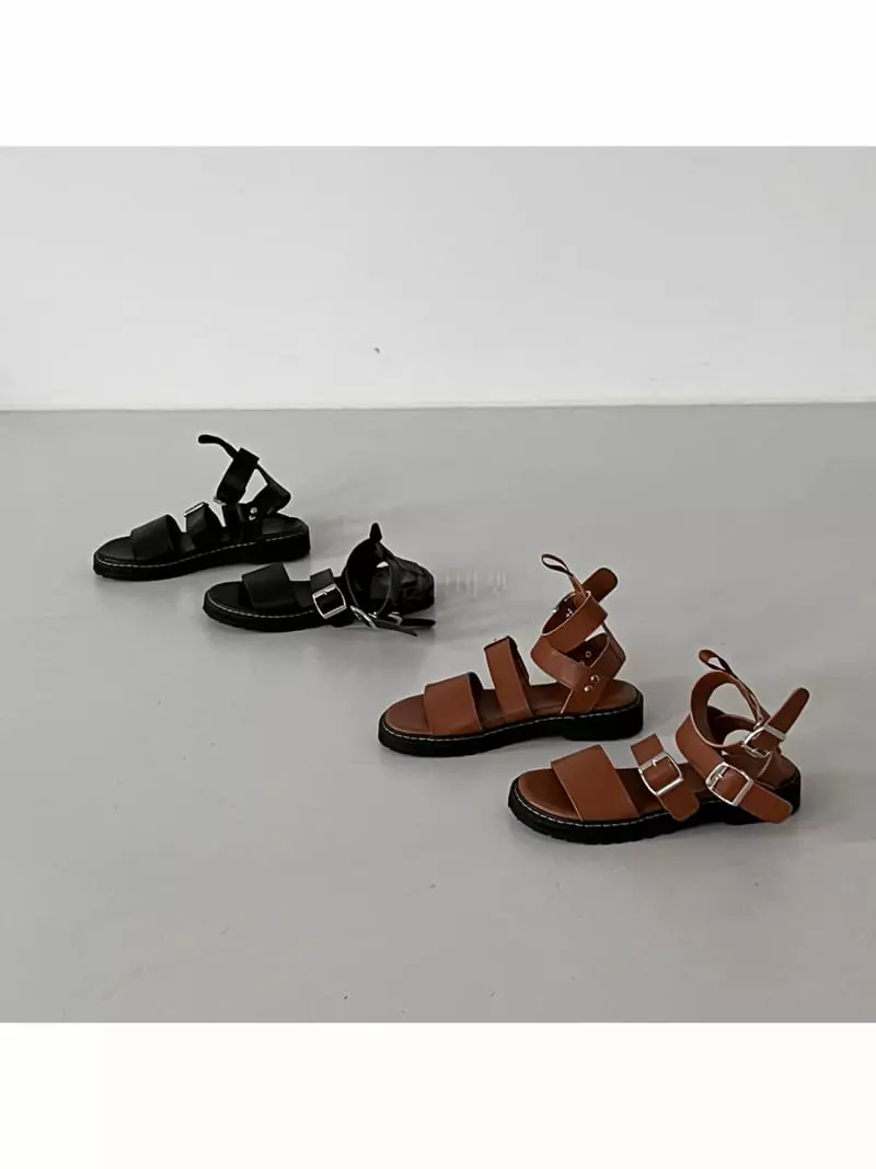 Cooing - Korean Women Fashion - #vintageinspired - A6120 Sandals - 2