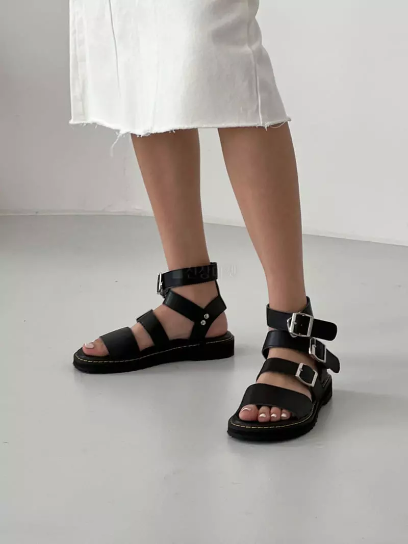 Cooing - Korean Women Fashion - #vintagekidsstyle - A6120 Sandals - 3