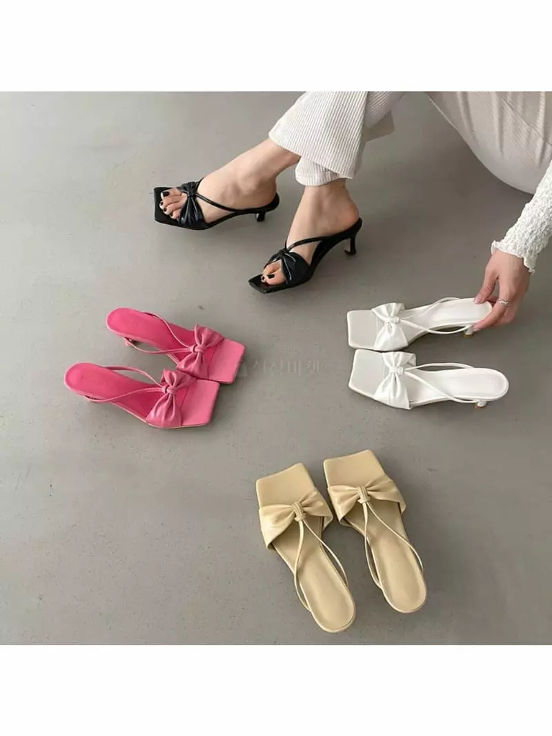 Cooing - Korean Women Fashion - #vintagekidsstyle - ha7167 Flip-Flops Heel - 2