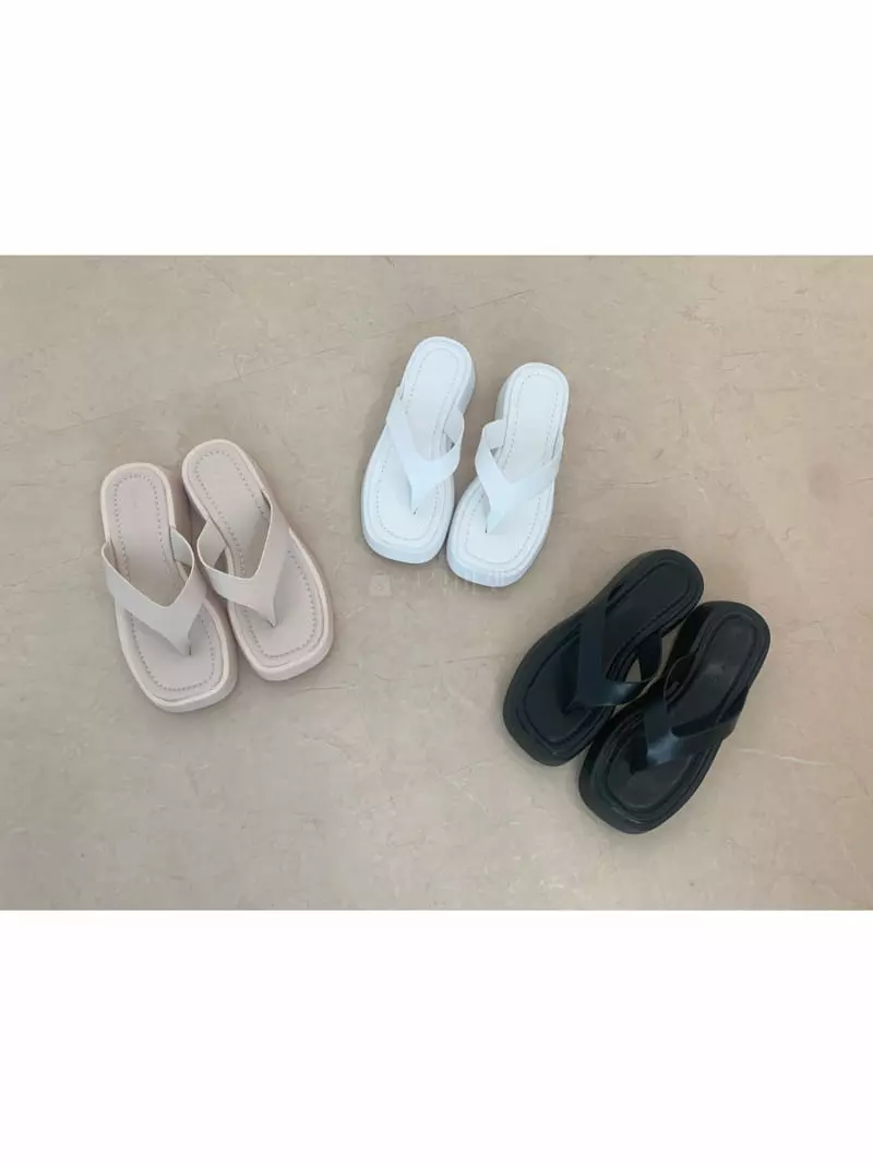 Cooing - Korean Women Fashion - #momslook - cr123 Flip-Flops - 4