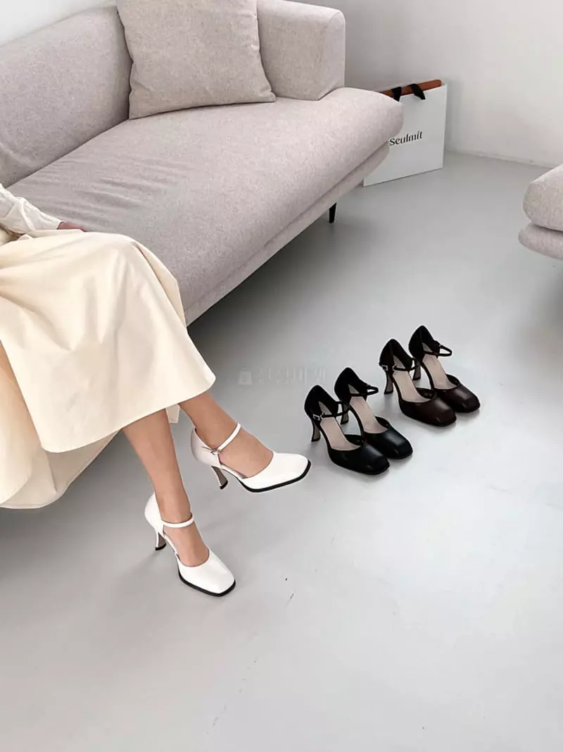 Cooing - Korean Women Fashion - #momslook - cr0171 Sandals Heel - 4