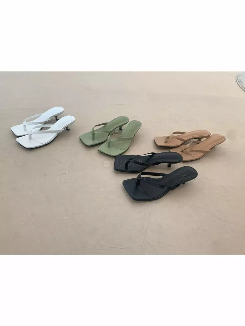 Cooing - Korean Women Fashion - #womensfashion - cr0131 Flip-Flops Heel - 2