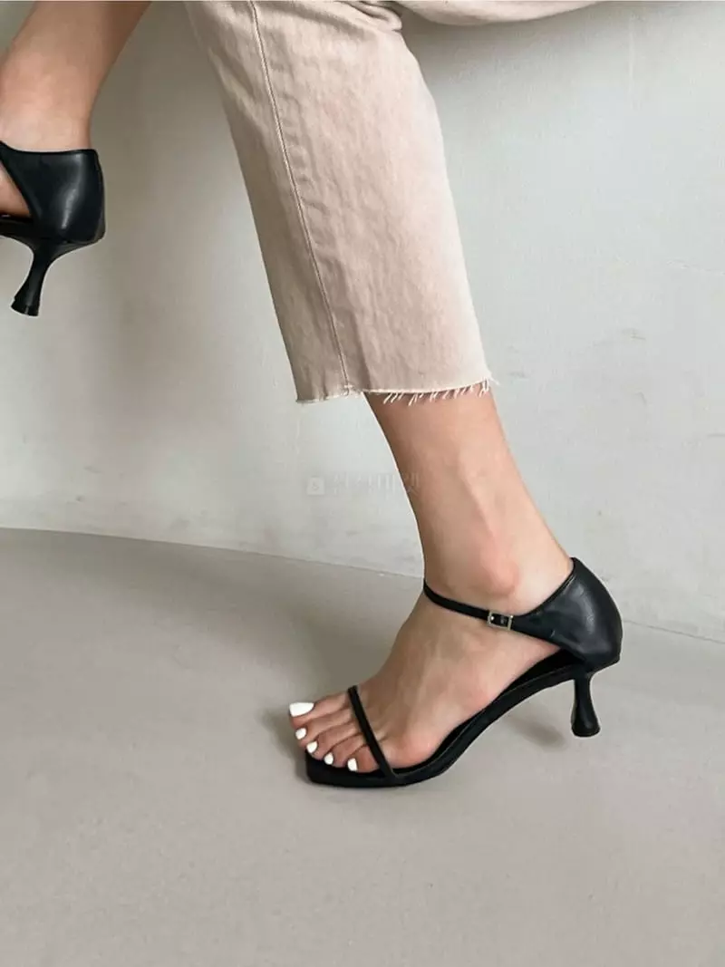 Cooing - Korean Women Fashion - #momslook - cr0116 Sandals Heel - 4