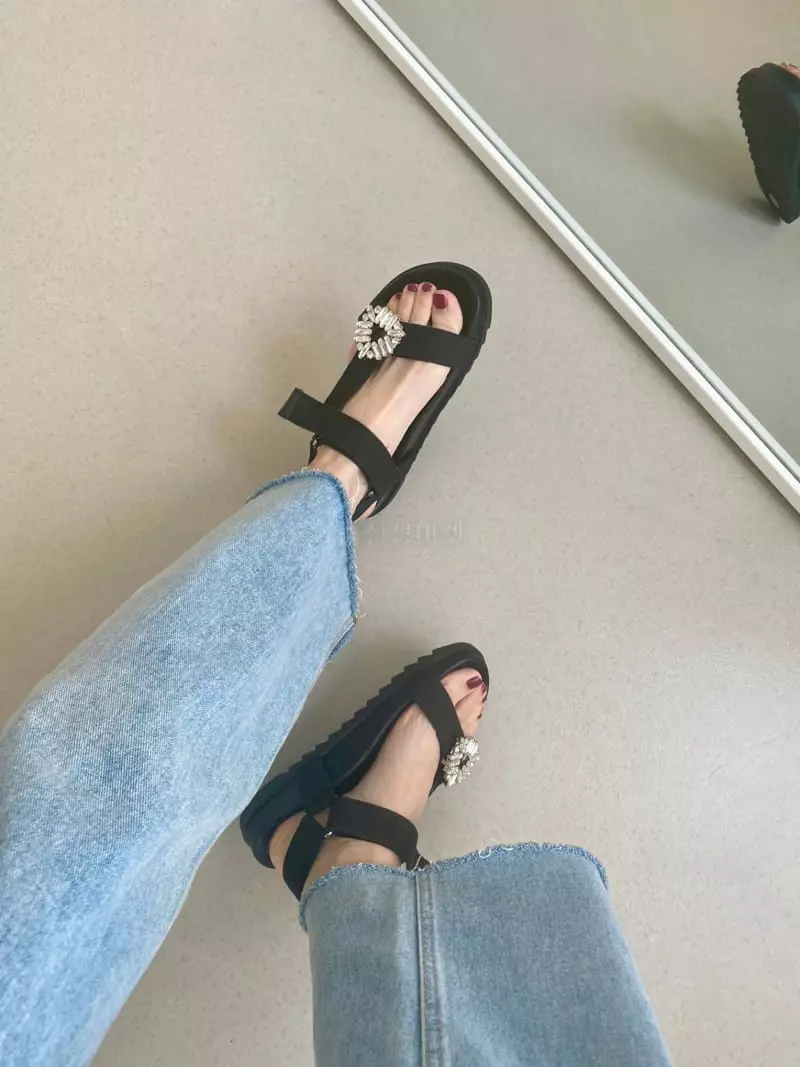 Cooing - Korean Women Fashion - #momslook - ch5067 Sandals - 4
