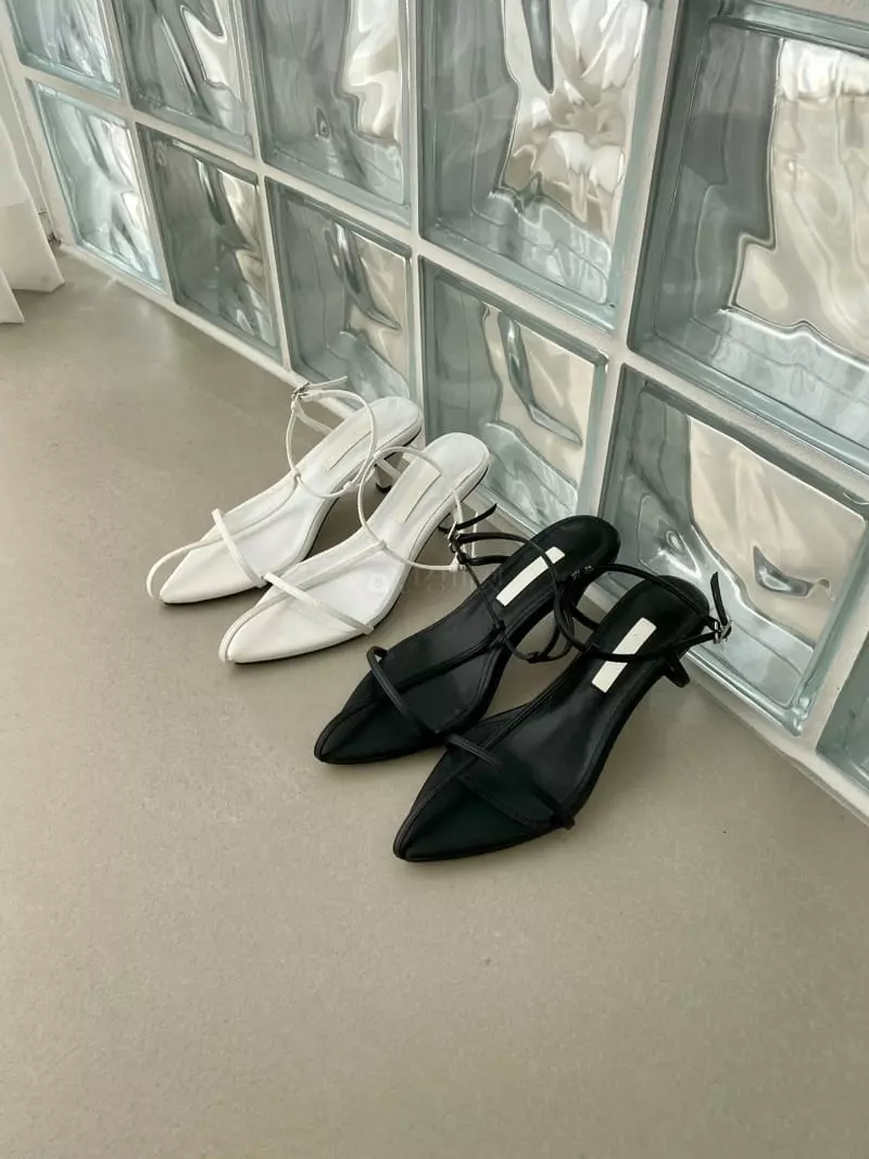 Cooing - Korean Women Fashion - #womensfashion - ch1073 Sandals Heel - 2