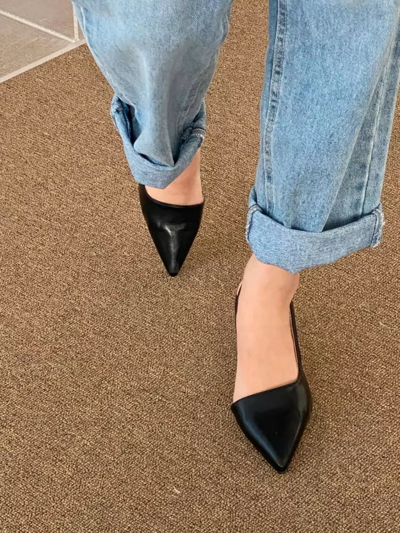 Cooing - Korean Women Fashion - #momslook - bi1089 Sling Back Shoes - 4
