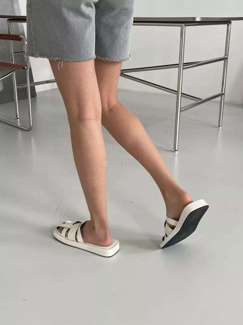 Cooing - Korean Women Fashion - #momslook - A6127 Slipper - 4