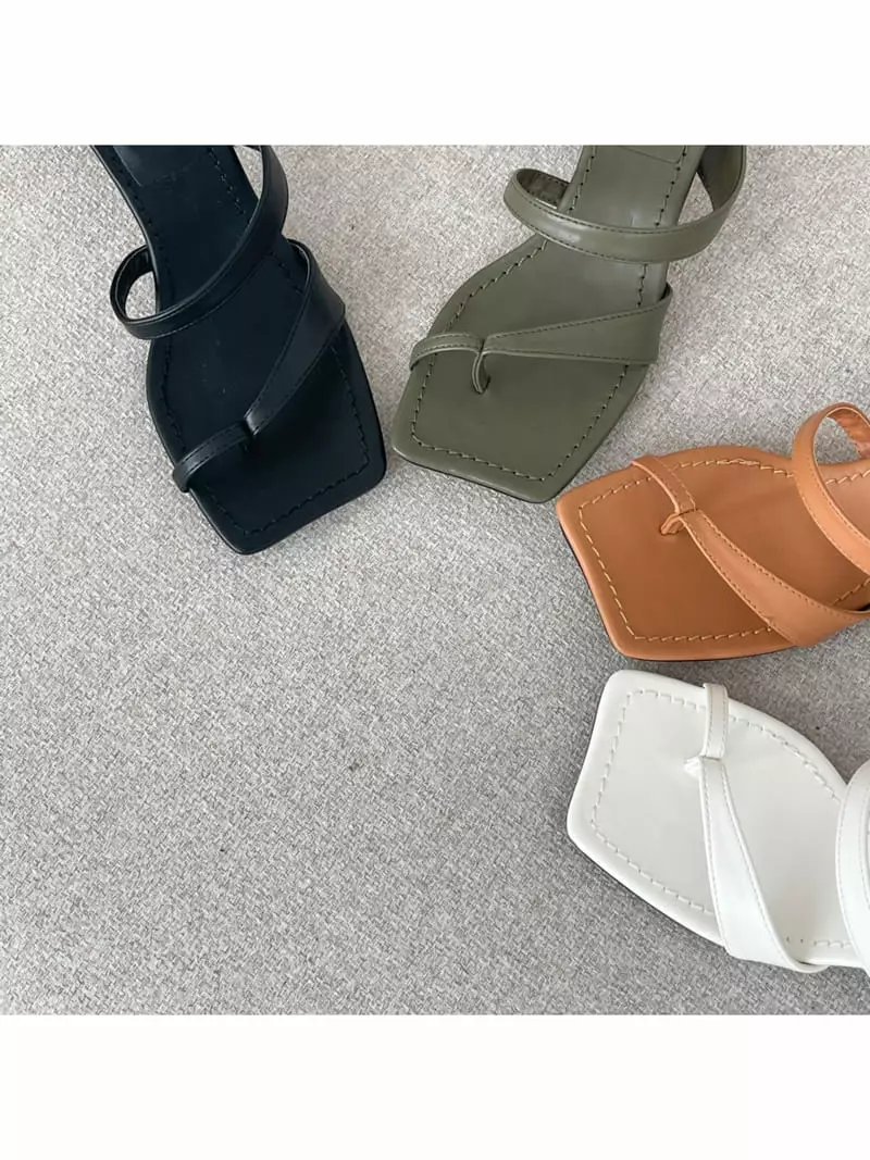 Cooing - Korean Women Fashion - #womensfashion - w2133 Flip-Flops Heel