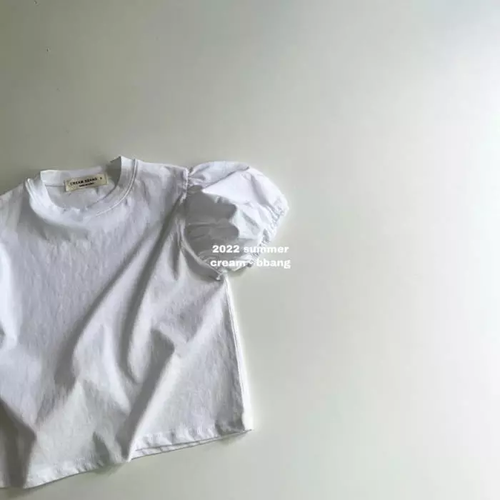 Cream Bbang - Korean Children Fashion - #Kfashion4kids - Lilly Shirring Tee - 2