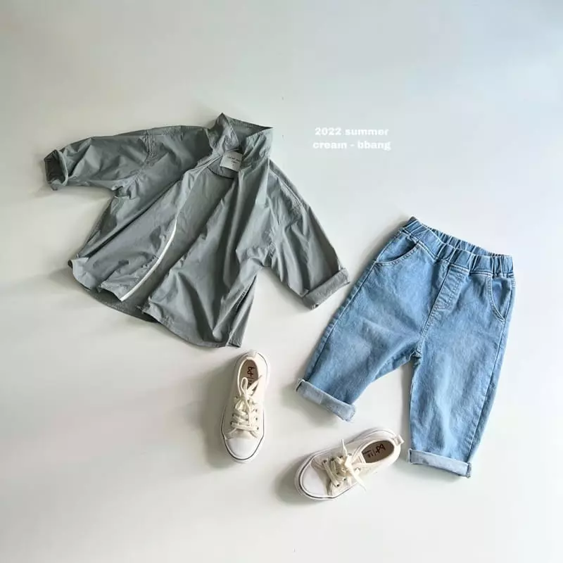 Cream Bbang - Korean Children Fashion - #stylishchildhood - With Summer Windbreaker Jacket - 4