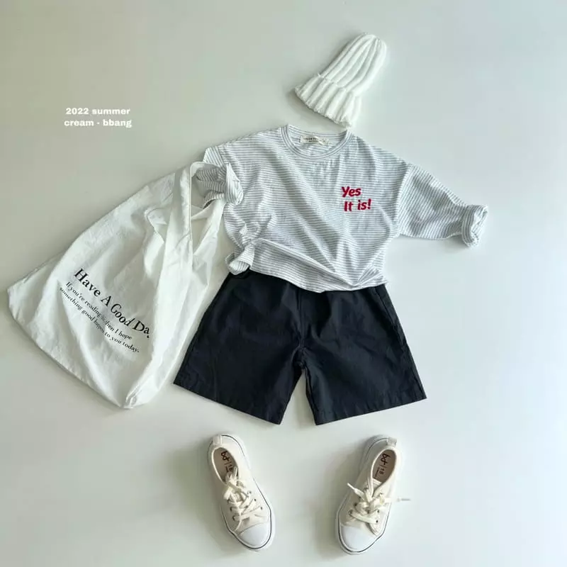 Cream Bbang - Korean Children Fashion - #discoveringself - Linen Shorts - 6