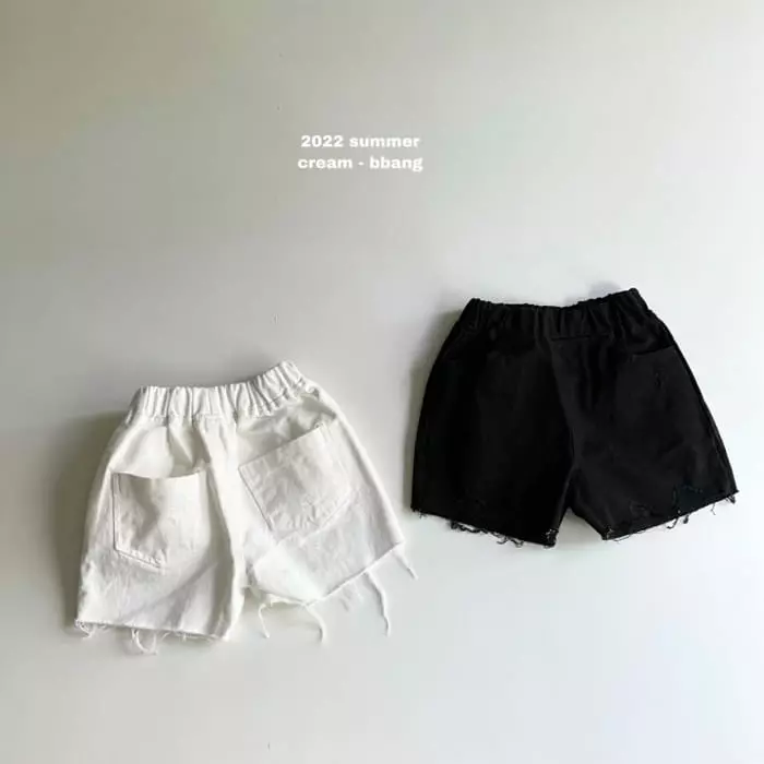 Cream Bbang - Korean Children Fashion - #fashionkids - Vintage Shorts - 5