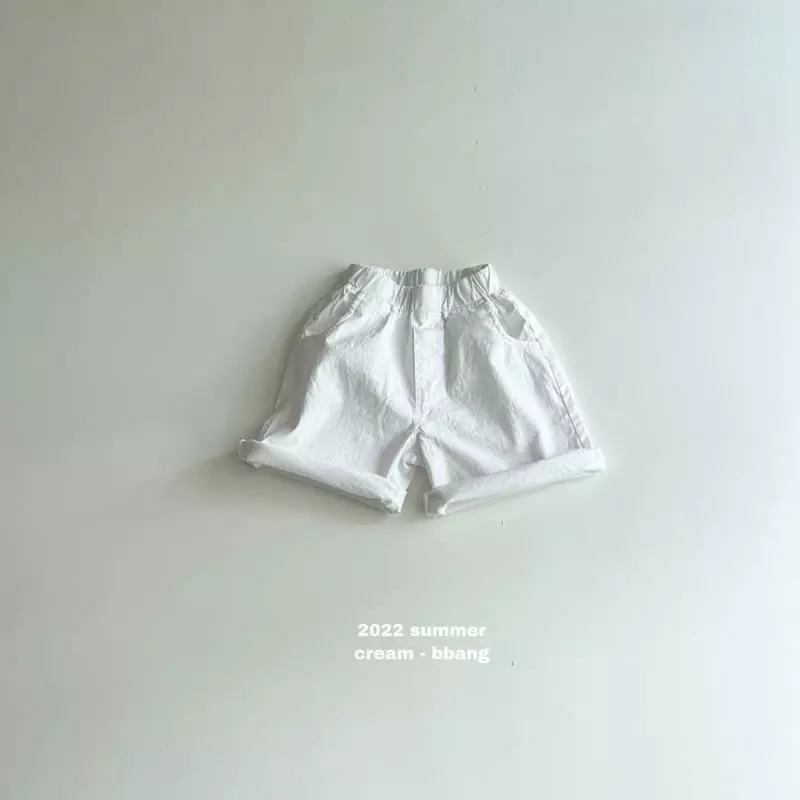 Cream Bbang - Korean Children Fashion - #kidsstore - Linen Shorts - 9