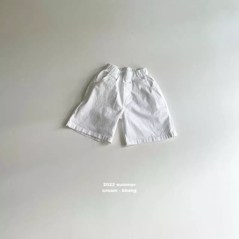 Cream Bbang - Korean Children Fashion - #kidzfashiontrend - Linen Shorts - 10