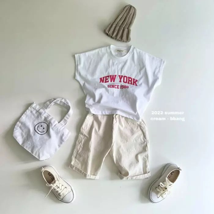 Cream Bbang - Korean Children Fashion - #magicofchildhood - Capri Pants - 7
