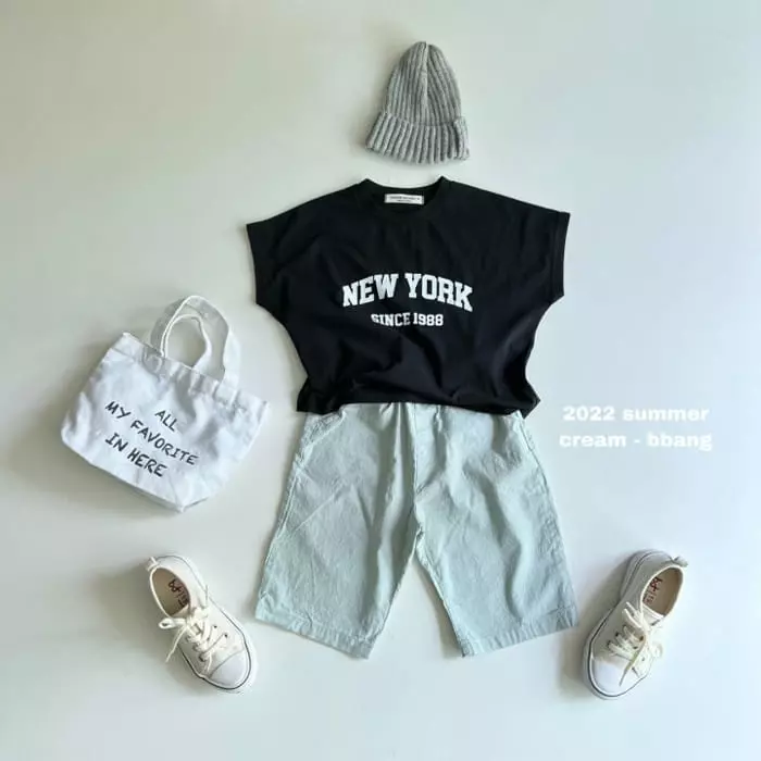 Cream Bbang - Korean Children Fashion - #minifashionista - Capri Pants - 8