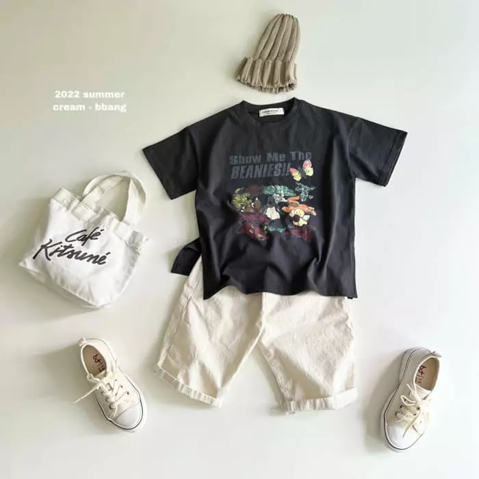 Cream Bbang - Korean Children Fashion - #prettylittlegirls - Show Me The Slit Boxy Tee - 8