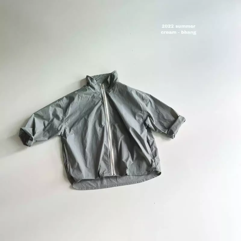 Cream Bbang - Korean Children Fashion - #toddlerclothing - With Summer Windbreaker Jacket - 2