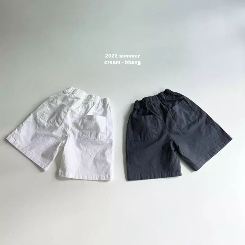 Cream Bbang - Korean Children Fashion - #toddlerclothing - Linen Shorts