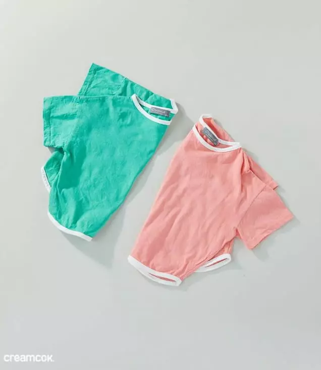 Creamcok - Korean Baby Fashion - #babyboutique - Daily Simple Tee - 10