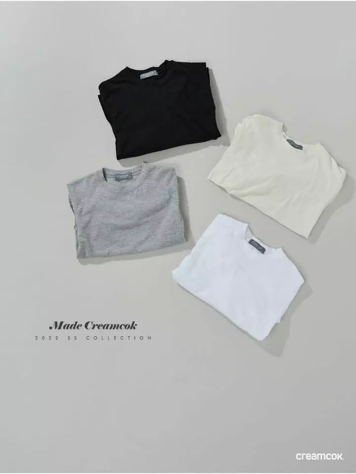 Creamcok - Korean Baby Fashion - #babyboutique - Laterd Slit Tee - 2