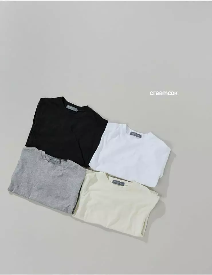 Creamcok - Korean Baby Fashion - #babyboutique - Laterd Slit Tee - 3
