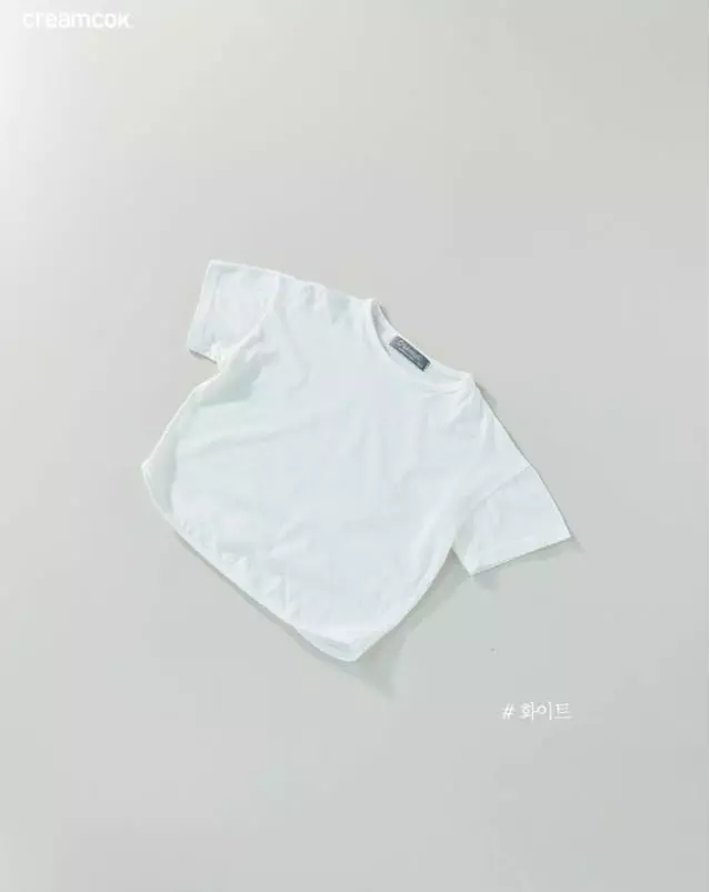 Creamcok - Korean Baby Fashion - #babyclothing - Daily Simple Tee - 12