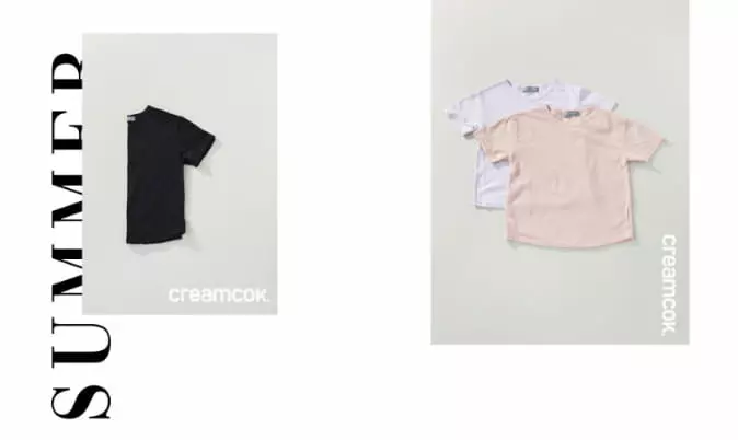 Creamcok - Korean Baby Fashion - #babyfever - Cream Short Sleeves Tee - 8
