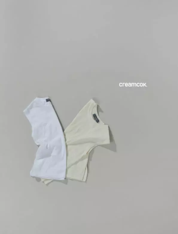 Creamcok - Korean Baby Fashion - #babyfever - Layered Slit Sleeveless - 11