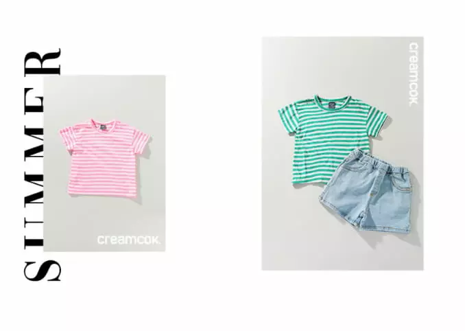 Creamcok - Korean Baby Fashion - #babygirlfashion - Stripes Tee - 8