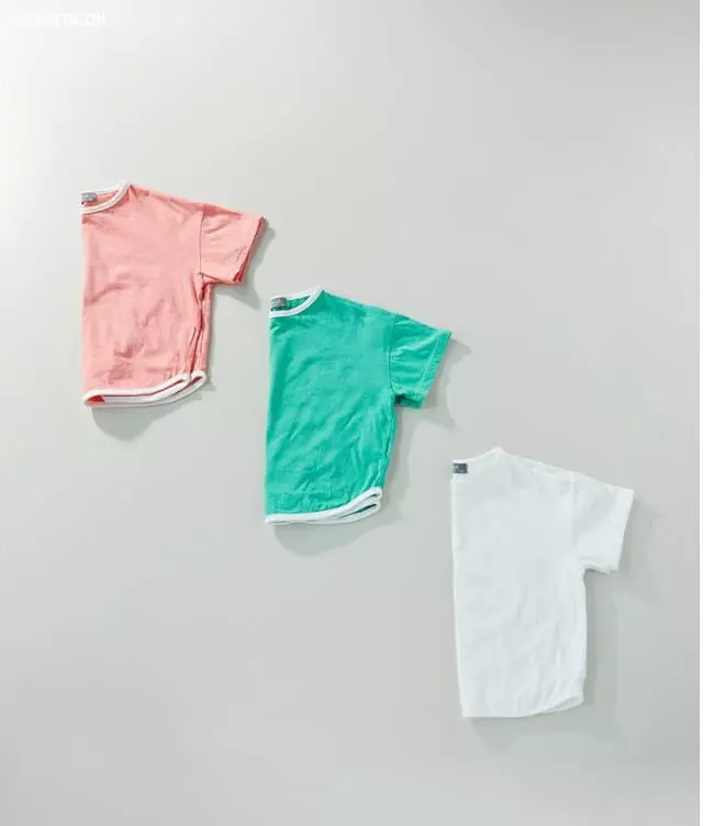 Creamcok - Korean Baby Fashion - #babylifestyle - Daily Simple Tee