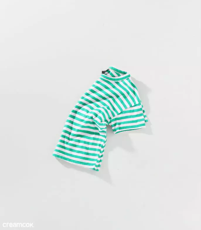 Creamcok - Korean Baby Fashion - #babyoninstagram - Stripes Tee - 10