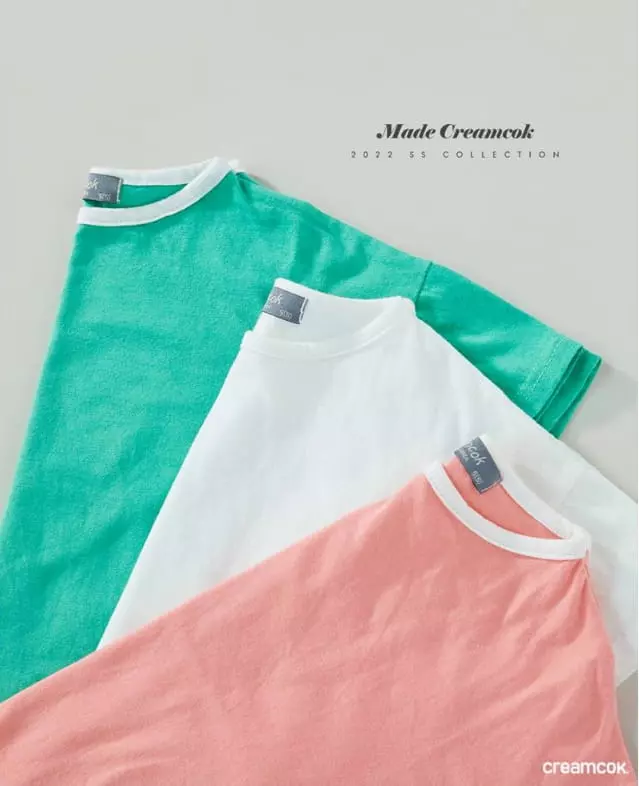 Creamcok - Korean Baby Fashion - #babyootd - Daily Simple Tee - 3