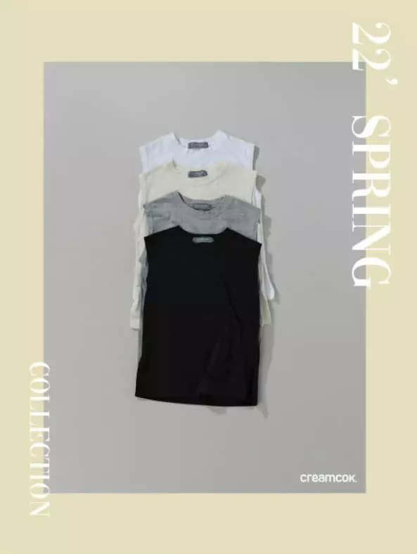 Creamcok - Korean Baby Fashion - #babyoutfit - Layered Slit Sleeveless