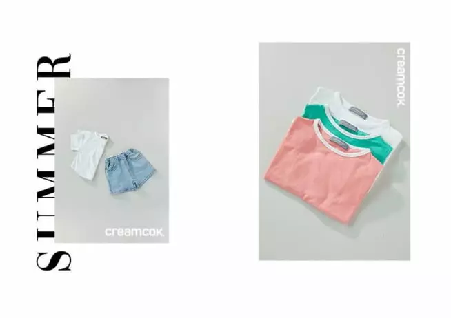 Creamcok - Korean Baby Fashion - #onlinebabyshop - Daily Simple Tee - 8
