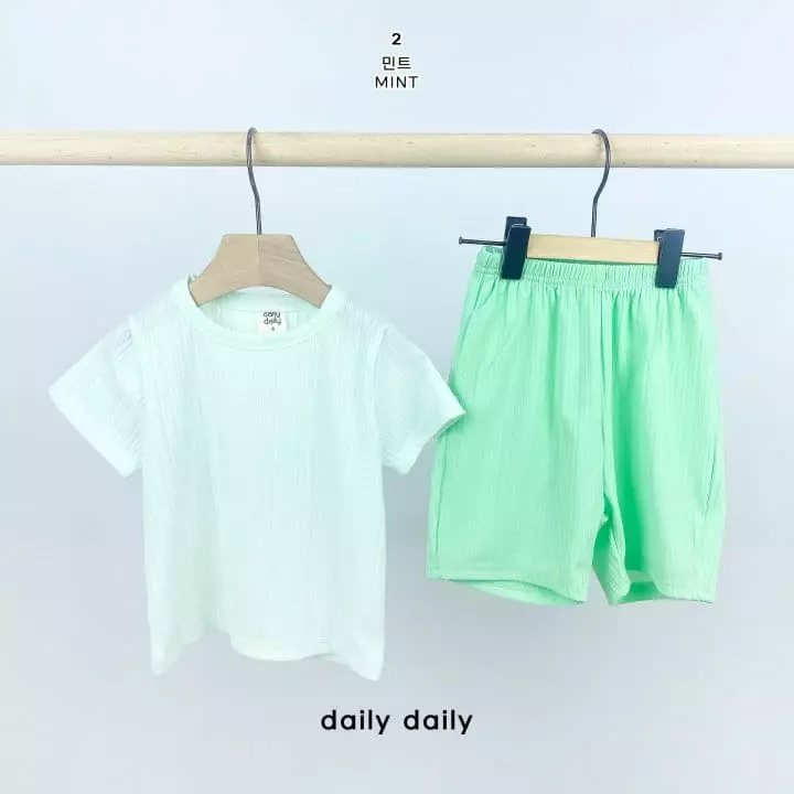 Daily Daily - Korean Children Fashion - #kidzfashiontrend - Kid Summer One Pick Pleats Easywear - 4