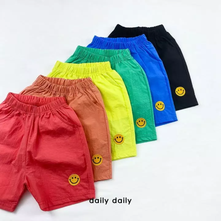 Daily Daily - Korean Children Fashion - #childofig - Summer Happy Smile Shorts