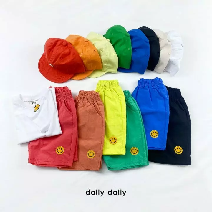Daily Daily - Korean Children Fashion - #childrensboutique - Summer Happy Smile Shorts - 3