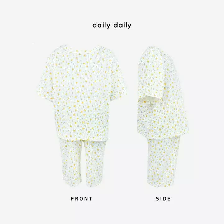 Daily Daily - Korean Children Fashion - #designkidswear - Kid Summer Flower Play Easywear