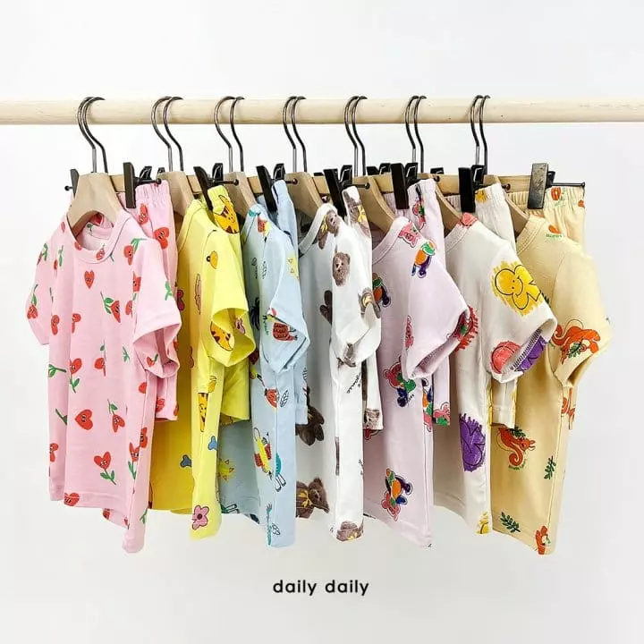 Daily Daily - Korean Children Fashion - #designkidswear - Summer Paint Easywear - 5