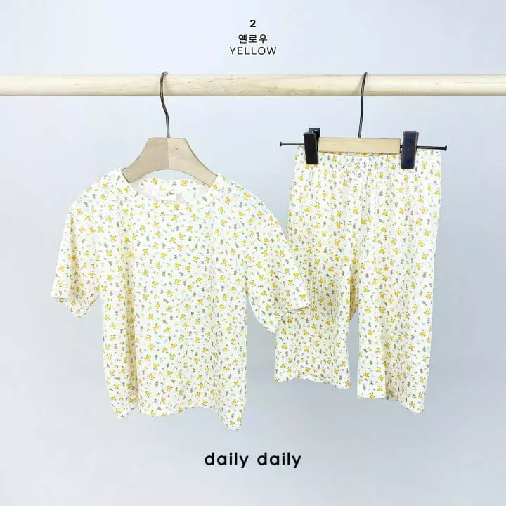 Daily Daily - Korean Children Fashion - #fashionkids - Kid Summer Flower Play Easywear - 4
