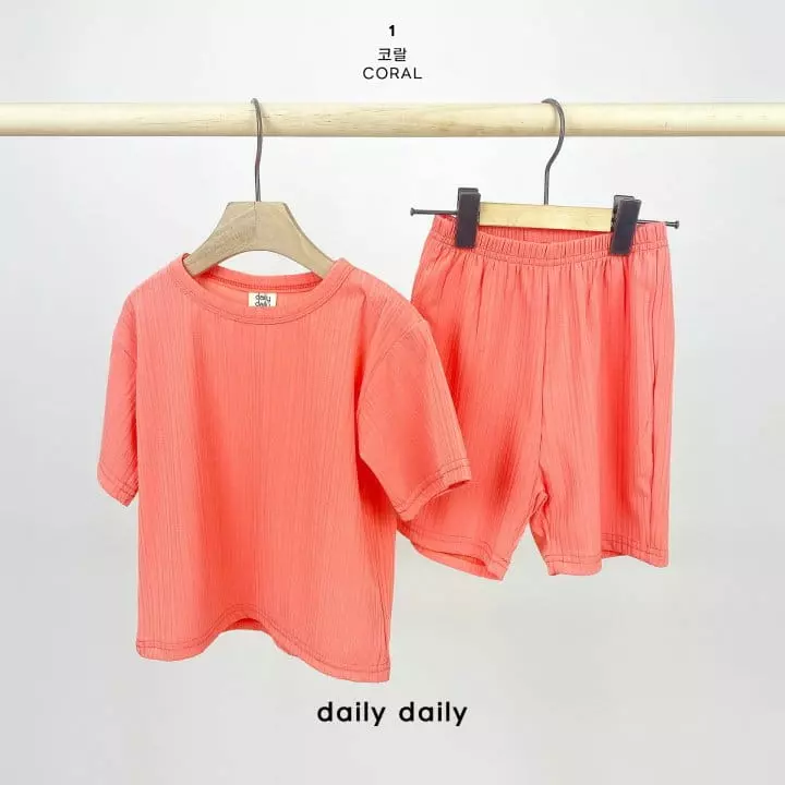 Daily Daily - Korean Children Fashion - #kidsshorts - Kid Summer Plare Play Easywear - 3