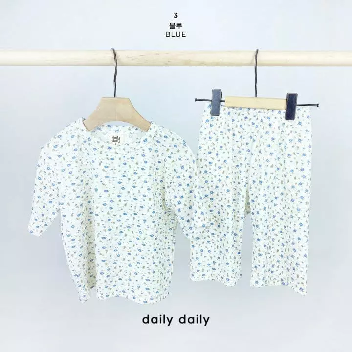 Daily Daily - Korean Children Fashion - #kidsstore - Kid Summer Flower Play Easywear - 5