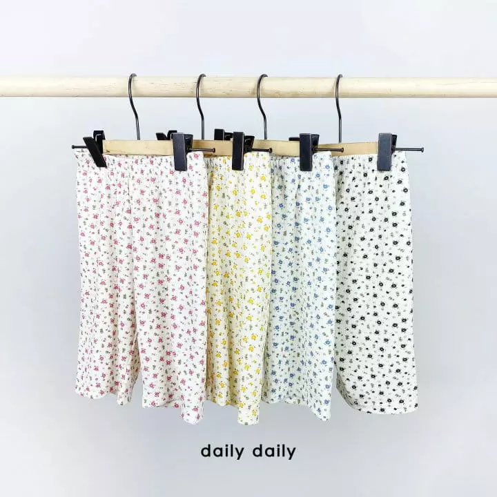 Daily Daily - Korean Children Fashion - #littlefashionista - Kid Summer Flower Play Easywear - 8