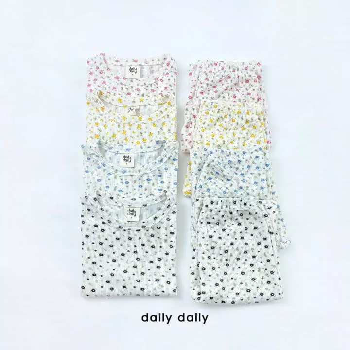 Daily Daily - Korean Children Fashion - #magicofchildhood - Kid Summer Flower Play Easywear - 9