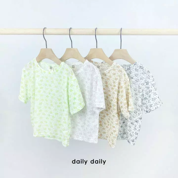 Daily Daily - Korean Children Fashion - #magicofchildhood - Kid Summer Flower Pleats Easywear - 7