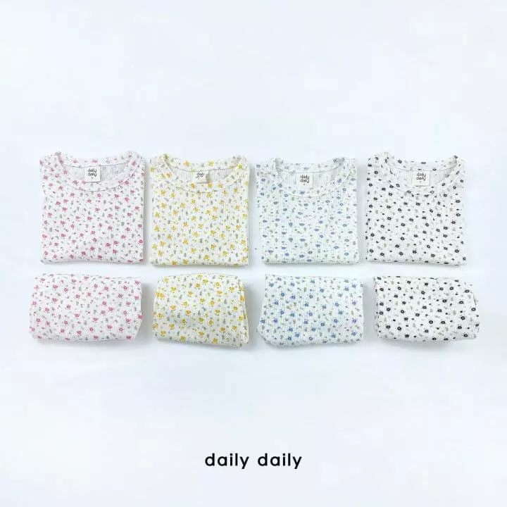 Daily Daily - Korean Children Fashion - #minifashionista - Kid Summer Flower Play Easywear - 10