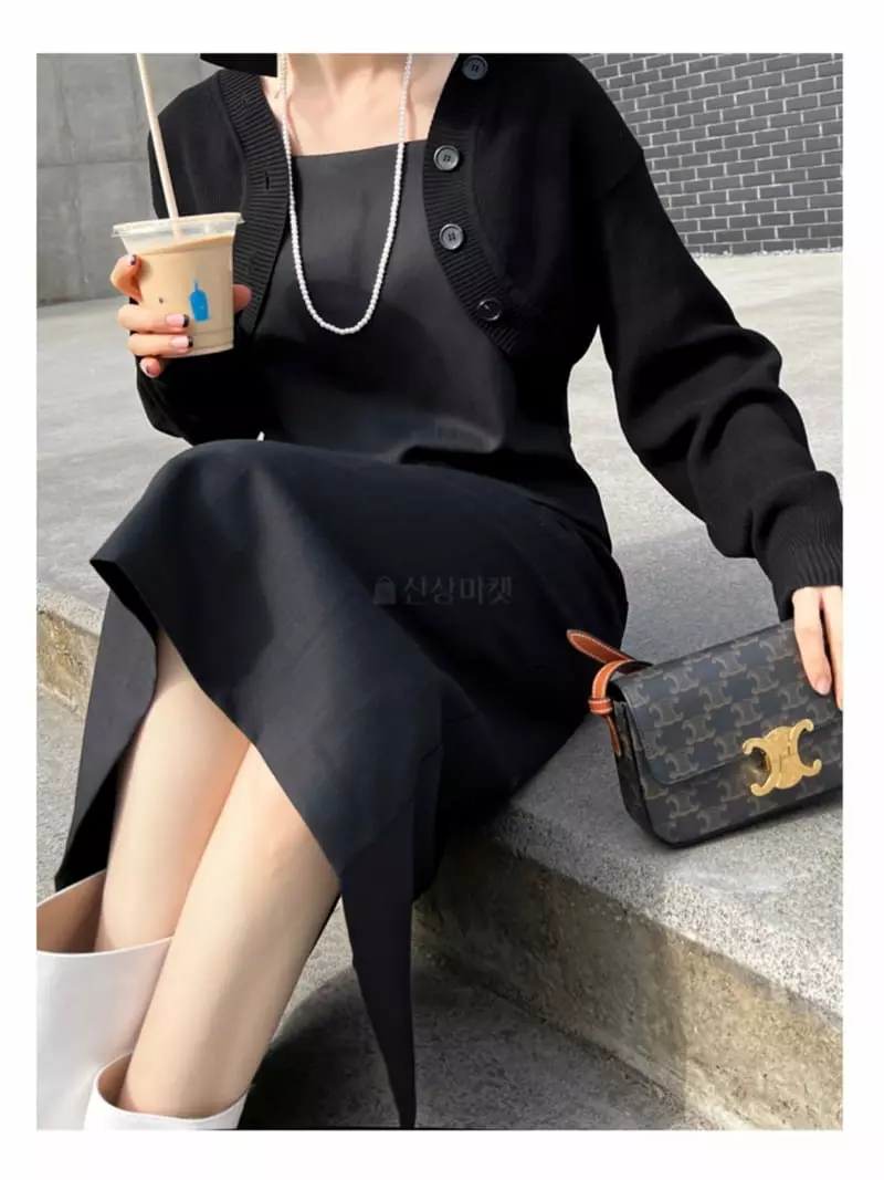 Dailyjud - Korean Women Fashion - #momslook - Button Bolero Cardigan - 3