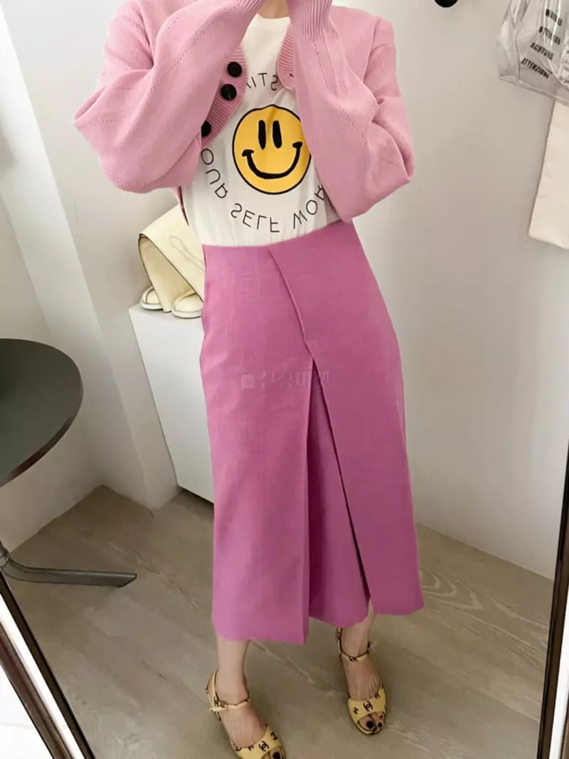 Dailyjud - Korean Women Fashion - #momslook - Linen Skirt